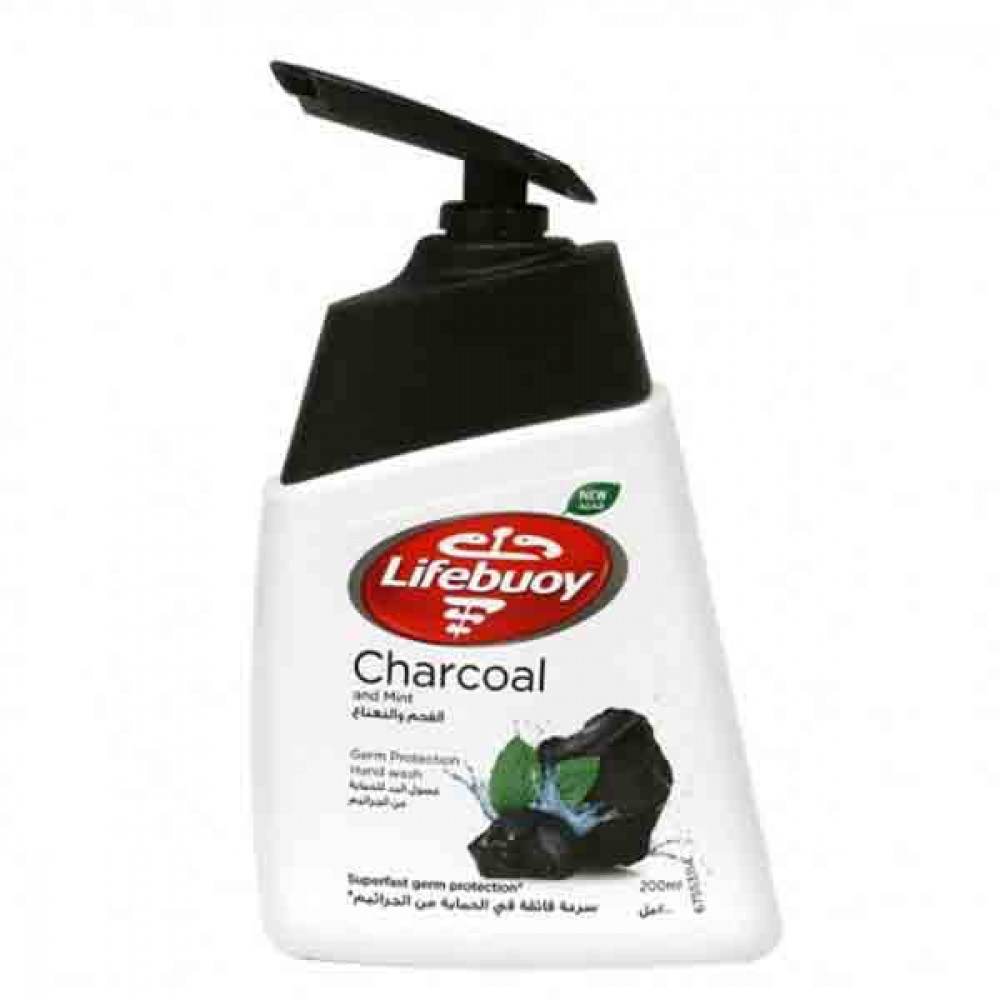 Lifebuoy Charcoal Mint Germ Protection Hand Wash 200ml