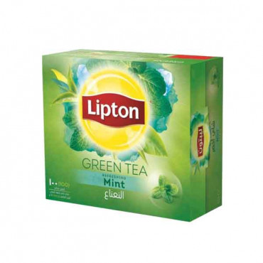 Lipton Green Mint Tea 100 Tea Bags