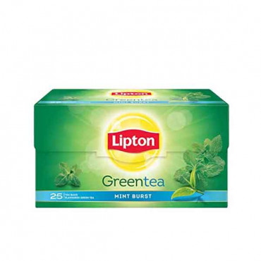 Lipton Green with Mint Tea 25 Tea Bags