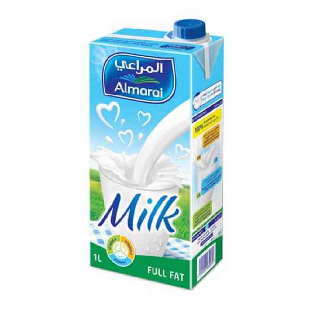 Almarai UHT Full Fat Milk Scap 1Litre