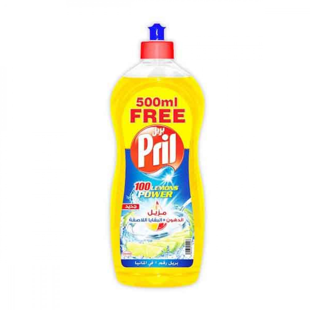 Pril Dishwashing Liquid Lemon 1.5Litre