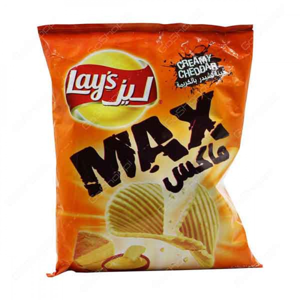 Lays Max Wex Cheddar Chips 50g