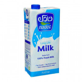 Nadec Full Fat UHT Milk 1Litre