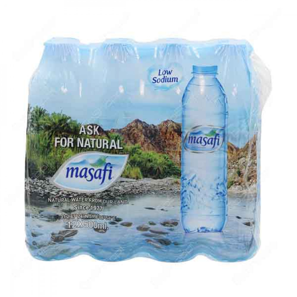 Masafi Mineral Water 500ml x 12 Pieces