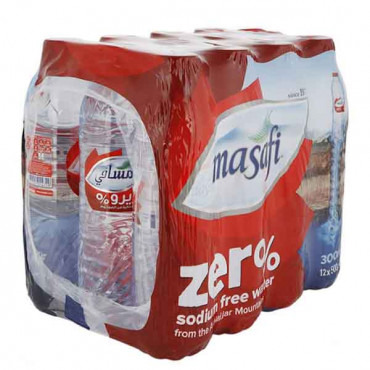 Masafi Zero Sodium Water 500ml x 12 Pieces