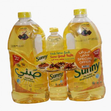 Sunny Cooking Oil 1.8Litre x 2 Pieces + 750ml