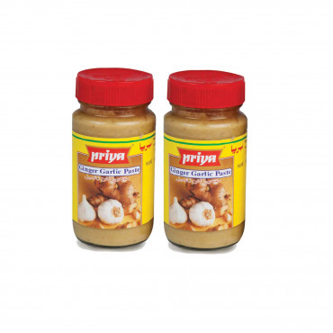 Priya Ginger Garlic Paste 300g x 2 Pieces