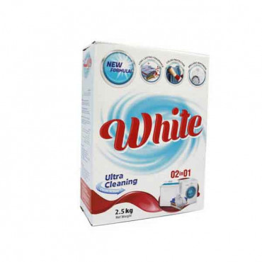 White Detergent Powder 2.5kg