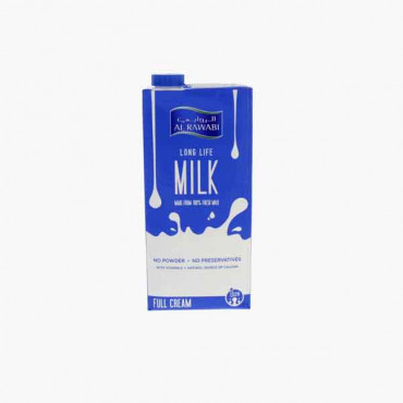 Al Rawabi Full Cream Long Life Milk 1Litre