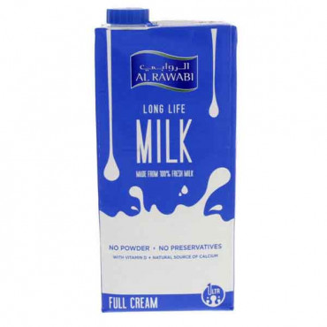Al Rawabi Full Cream Milk 1Litre