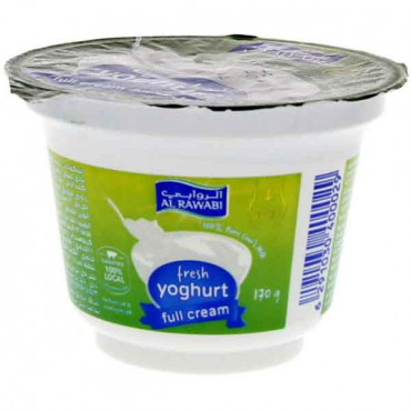 Al Rawabi Full Cream Yoghurt 170g