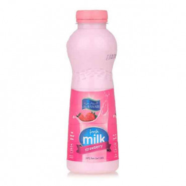 Al Rawabi Strawberry Milk 500ml