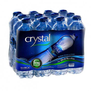 Crystal Mineral Water 500ml x 12 Pieces