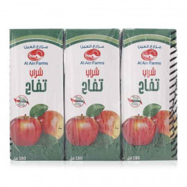 Al Ain Uht Apple Juice 180ml x 6 Pieces