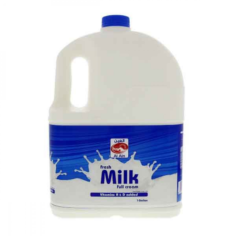 Al Ain Full Cream Milk 1 Gallon