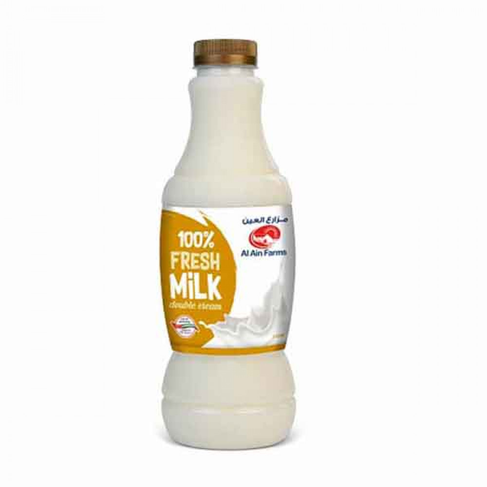 Al Ain Double Cream Milk 1Litre