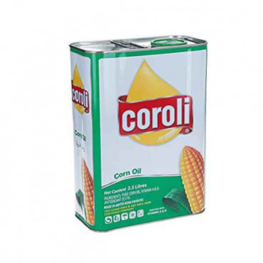 Coroli Corn Oil Tin 2.5Litre