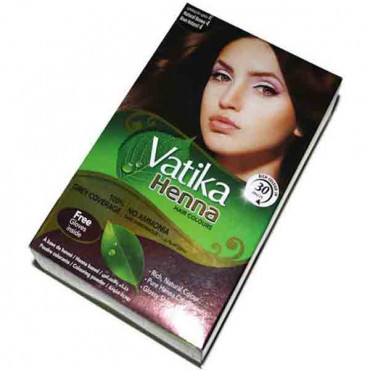 Dabur Vatika Henna Natural Dark Hair Colour 10g