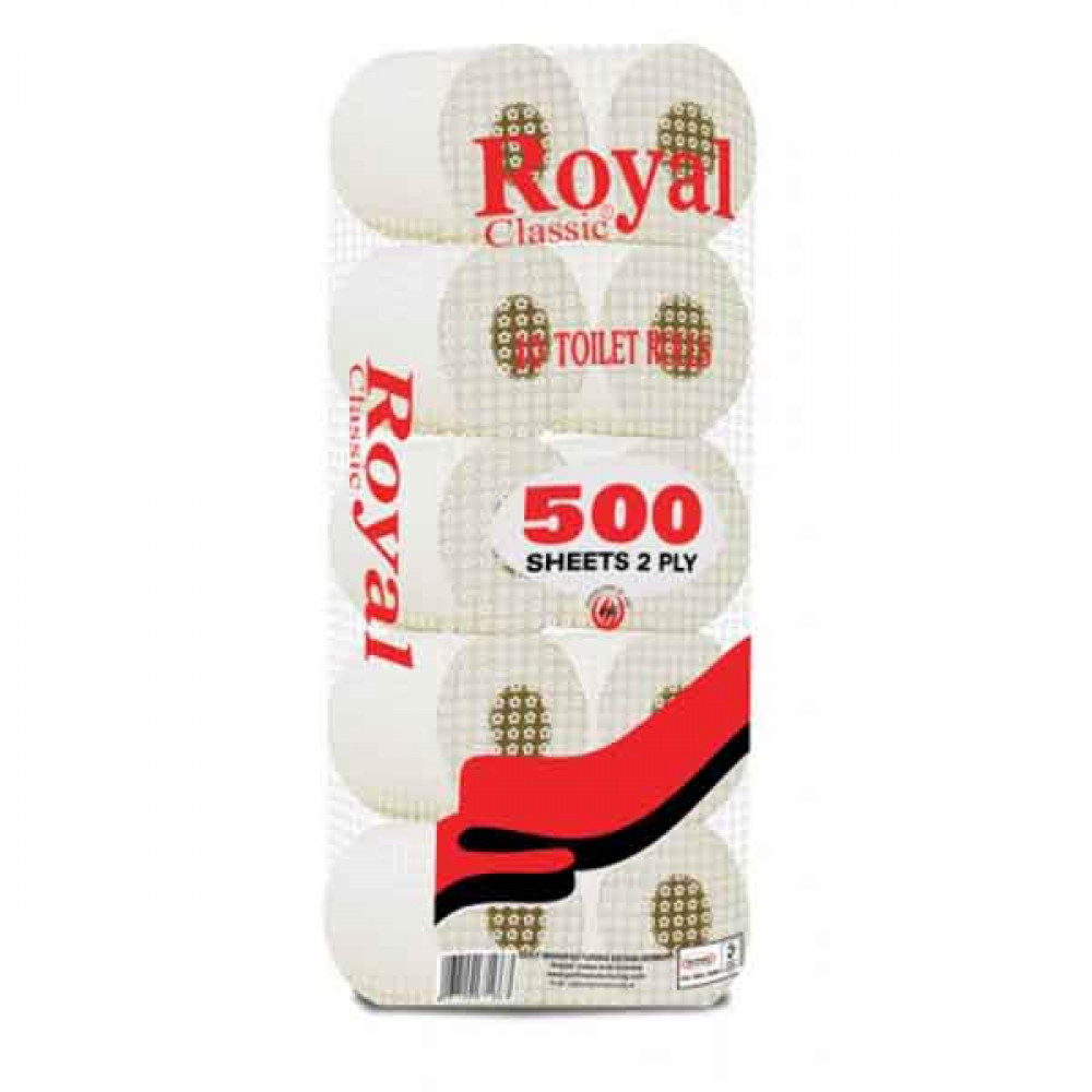 Royal Classic Toilet Roll 500 Sheets