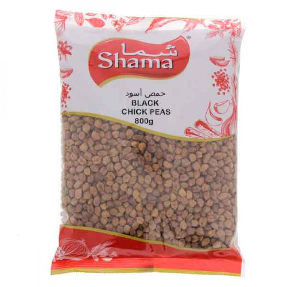 Shama Black Chick Peas 800g