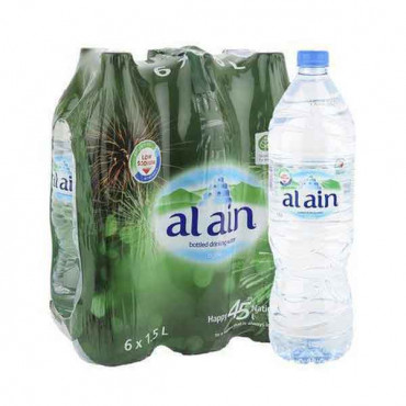 Al Ain Mineral Water 1.5Litre x 6 Pieces