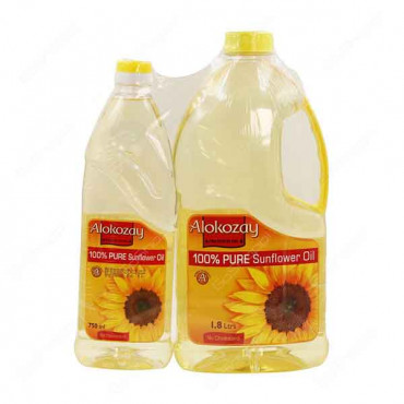 Alokozay Sunflower Oil 1.8Litre+750ml Free