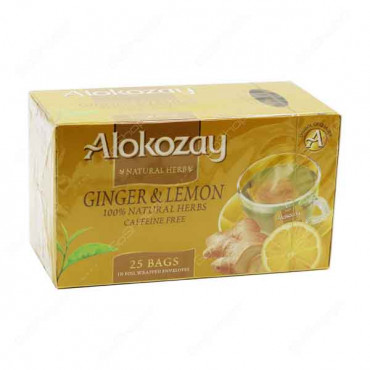 Alokozay Ginger & Honey Tea 25 Tea Bags