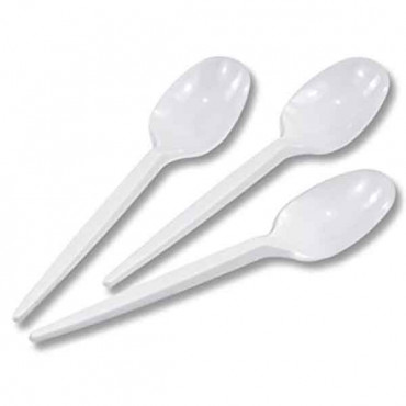 Hotpack Plastic Clear Spoon 50 Pieces