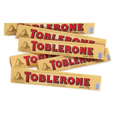 Toblerone Milk Bundle 50g X 6 Pieces