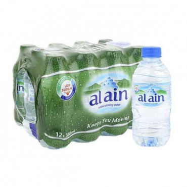 Al Ain Mineral Water Bottle 330ml x 12 Pieces