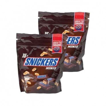 Snickers Mini 180g x 2 Pieces