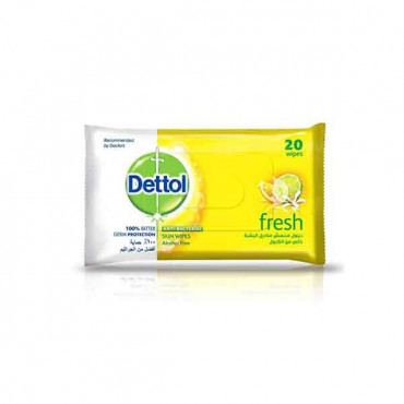 Dettol Antibacterial Wipes 20 Count