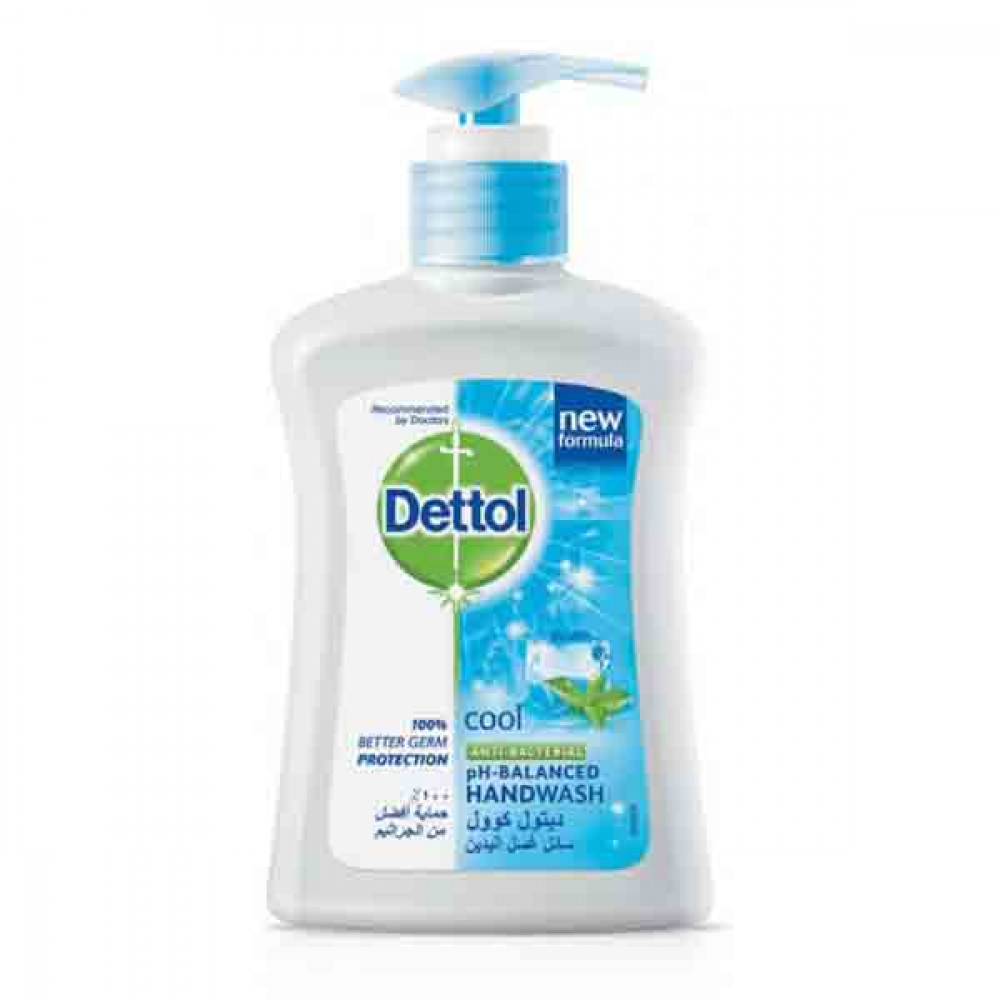 Dettol Cool Anti Bacterial Hand Wash 200ml