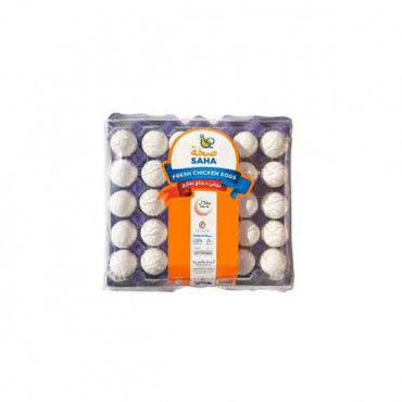 Saha Dubai Large White Eggs 30 Pieces