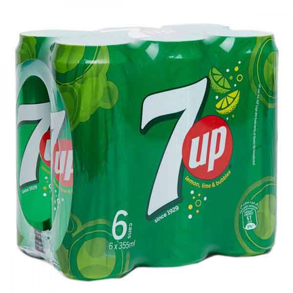 7Up Can 245ml x 6 Pieces
