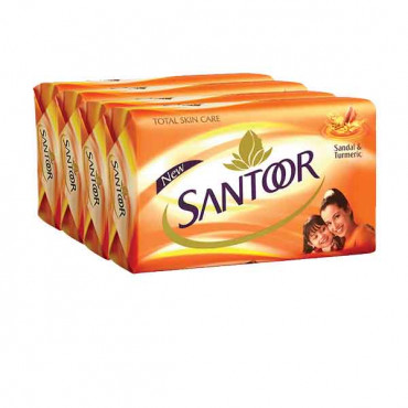 Santoor Soap 175g x 4 Pieces