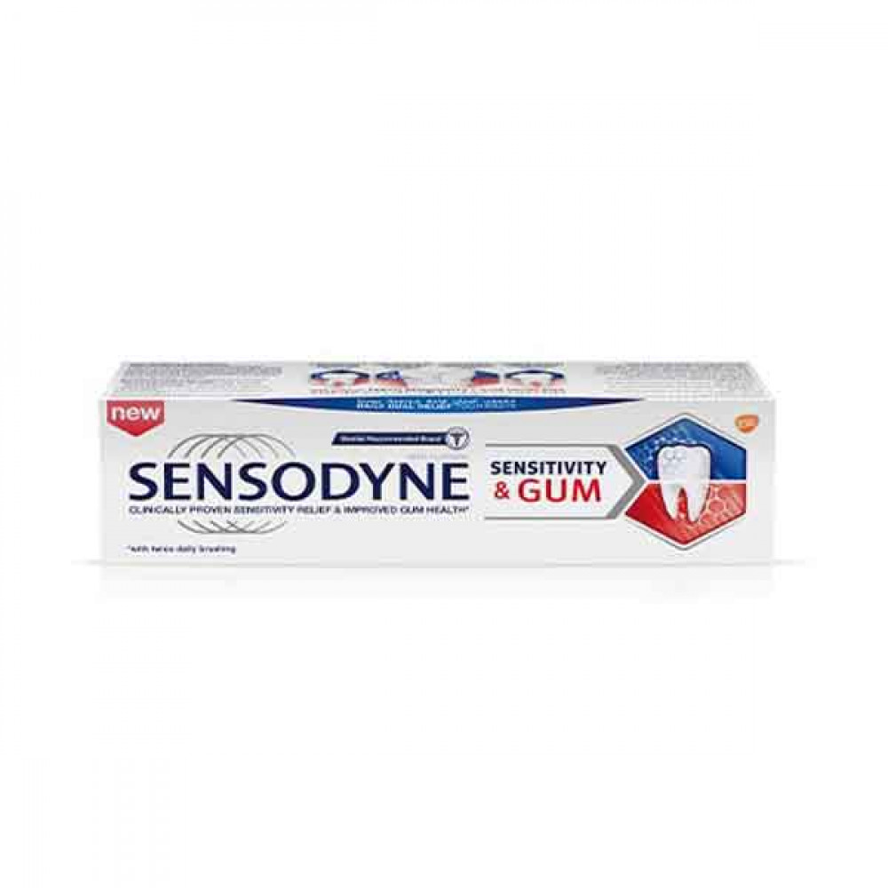 Sensodyne Toothpaste Sensitive and gum White 75ml