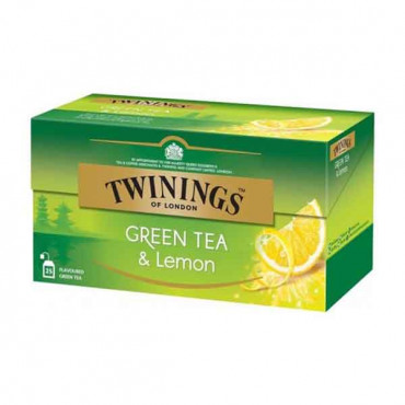 Twinings Green Tea And Lemon Tea 25 Tea Bags