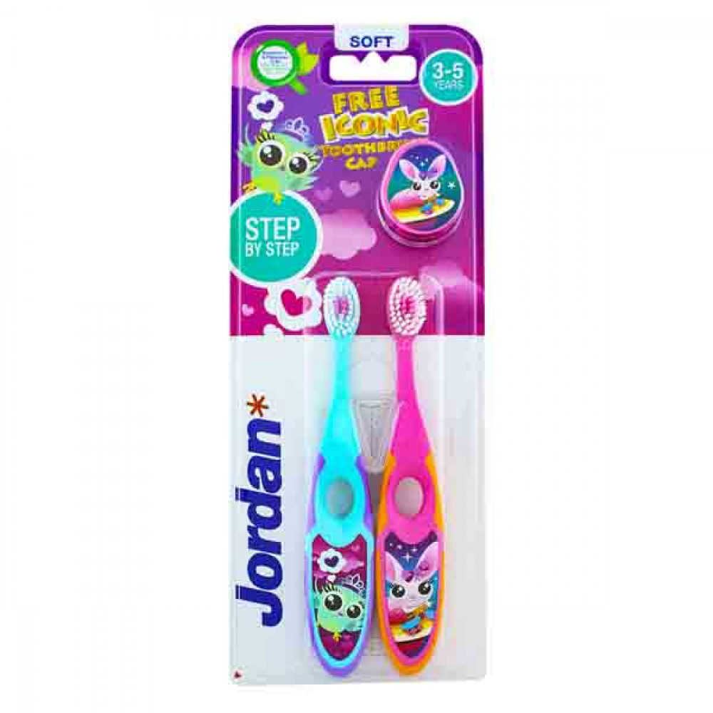 Jordan Step By Step Child 3-5 Years Soft Toothbrush