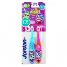 Jordan Step By Step Child 3-5 Years Soft Toothbrush