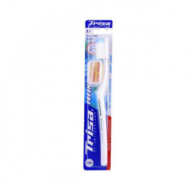 Trisa Fresh Super Clean Toothbrush Hard with Travel Cap