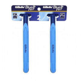 Gillette Blue II Razor 2 Pieces