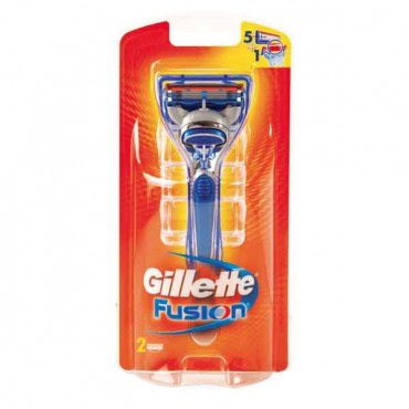 Gillette Fusion Razor 2 Up