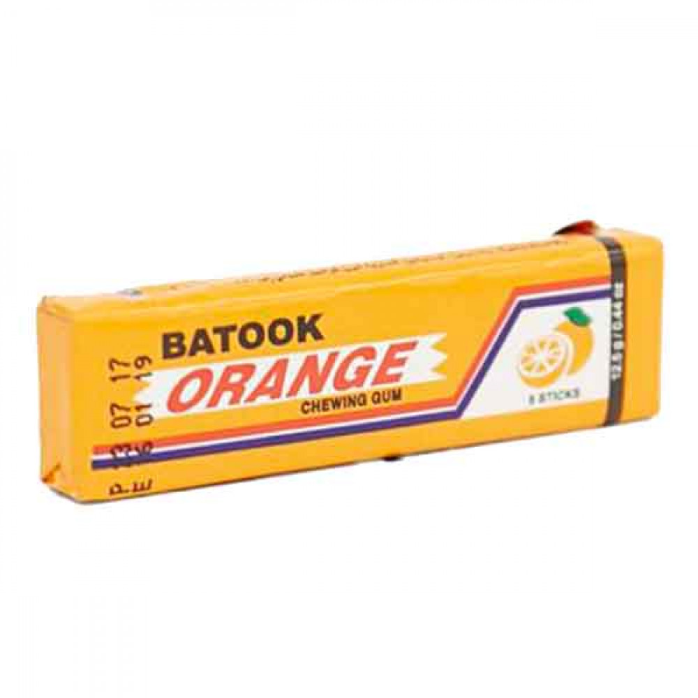 Batook Orange Sticks Chewing gum 5S x 20 Pieces