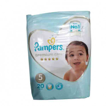 Pampers Premium Care Size 5 Carry Pack 20 Count