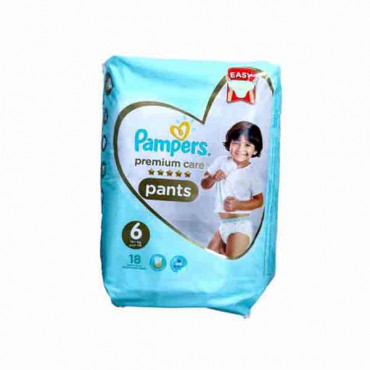 Pampers Size 6  Premium Care Pants 18 Count