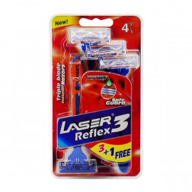 Laser Reflex Shaving Razor 4 Pieces