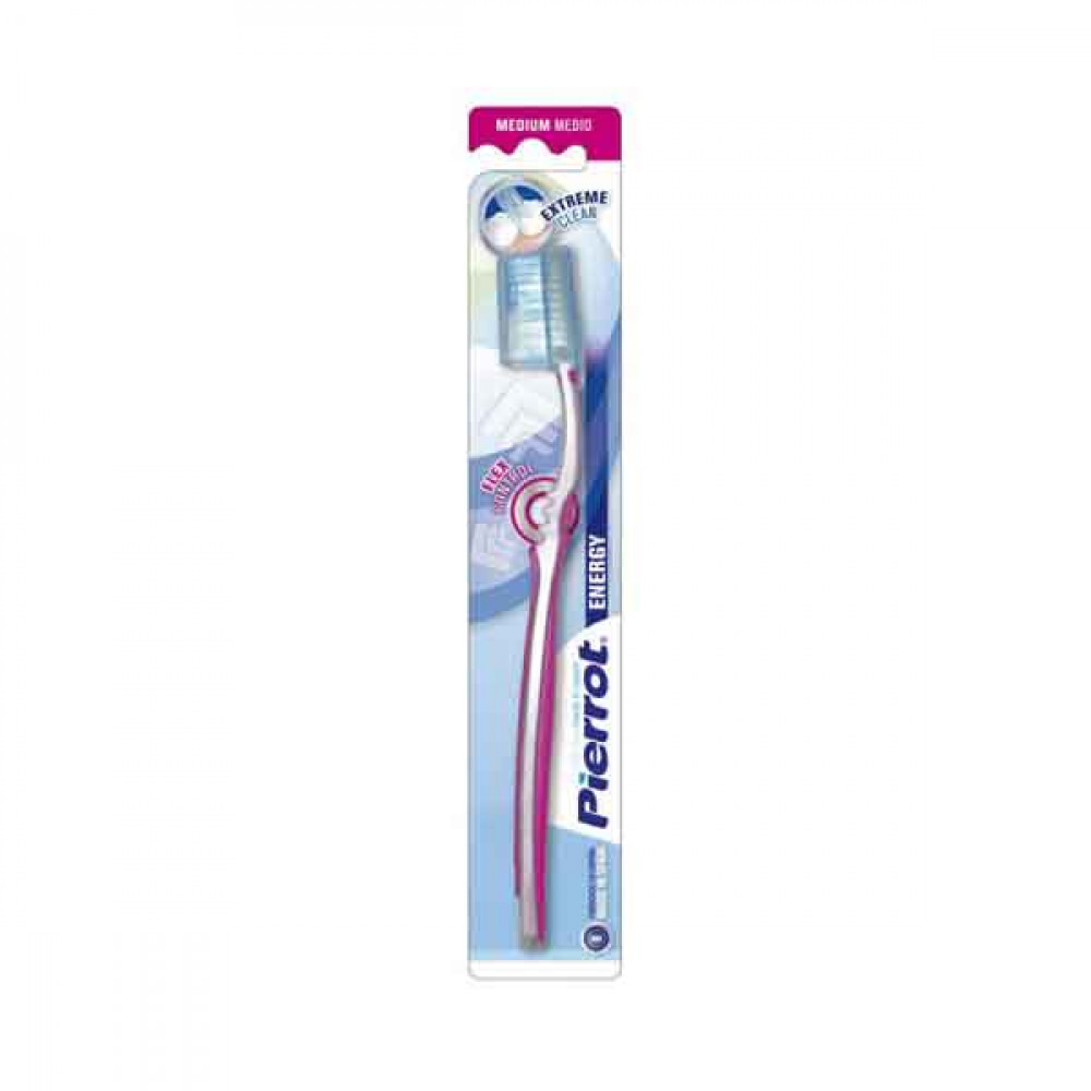 Pierrot Energy Toothbrush Soft 3 Pieces