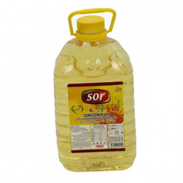 Sor Sunflower Oil 4Litre