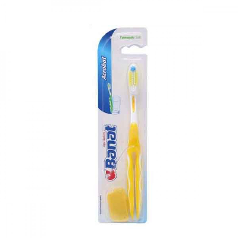 Banat Acrobat Plus Adult Toothbrush Medium 2 Pieces